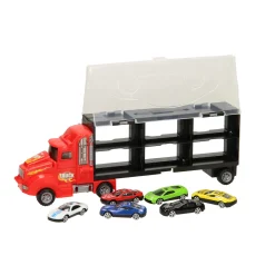 Opberg Autotransporter - Rood