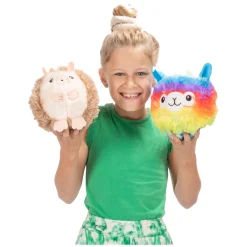 Opblaas Knuffeldier Pluche, 15cm