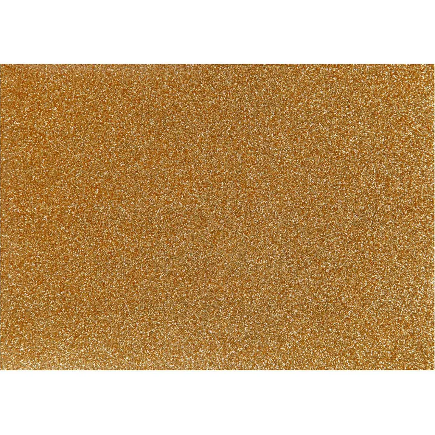 Opstrijkfolie Glitter Goud, A5