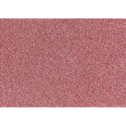 Opstrijkfolie Glitter Lichtrood, A5