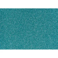 Opstrijkfolie Glitter Lichtblauw, A5