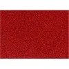 Opstrijkfolie Glitter Rood, A5