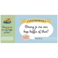 Originele Tegoedbonnen voor de liefste mama