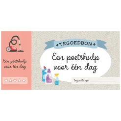 Originele Tegoedbonnen voor de liefste mama
