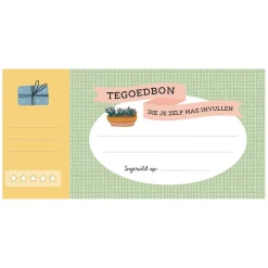 Originele Tegoedbonnen voor de liefste mama