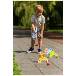 Outdoor Play Houten Dieren Croquet
