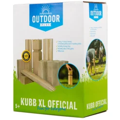 Outdoor Play Houten Kubb Game Official