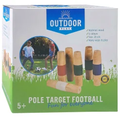 Outdoor Play Houten Paaltjes Voetbal