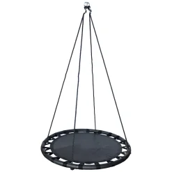 Outdoor Play Schommel Mat Zwart, 100cm
