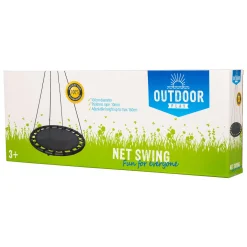 Outdoor Play Schommel Mat Zwart, 100cm