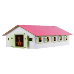 Paardenstal met 9 Boxen, 1:32