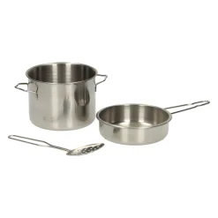 Pannenset Metaal, 3dlg.