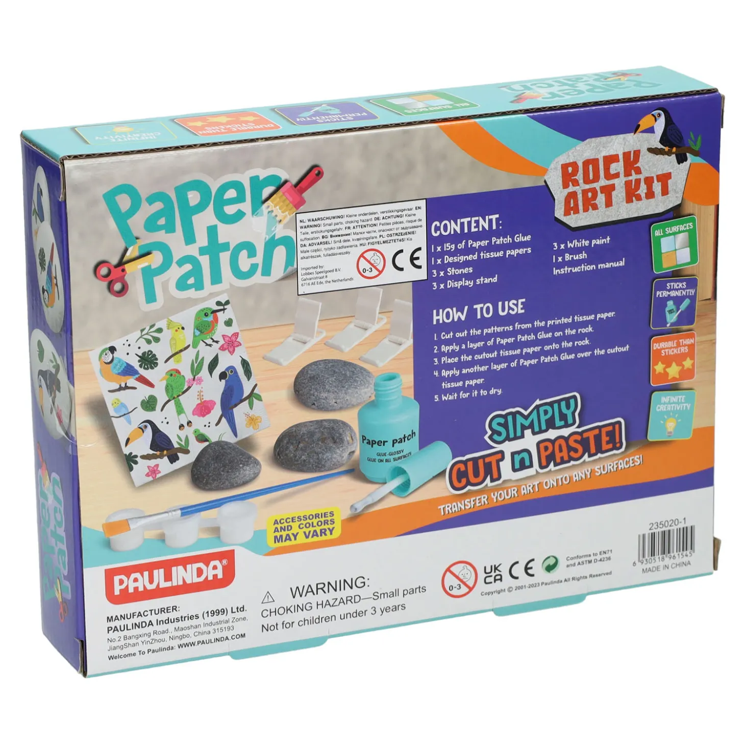 Paper Patch - Stenen Versieren