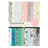 Papierblok Bloemen met handgemaakt Papier, 20 vellen