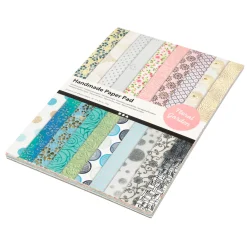 Papierblok Bloemen met handgemaakt Papier, 20 vellen