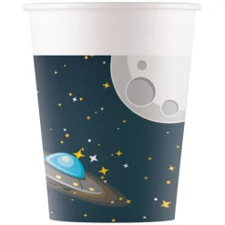 Papieren Bekers FSC Raket Ruimte, 8st.