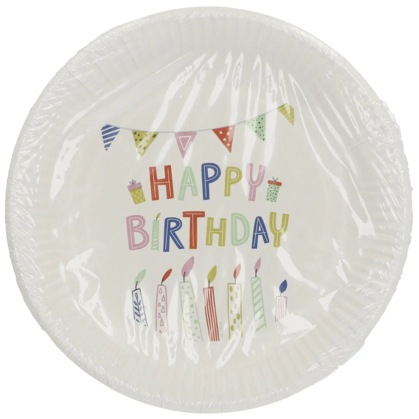 Papieren Bordjes Eco Party 8st.