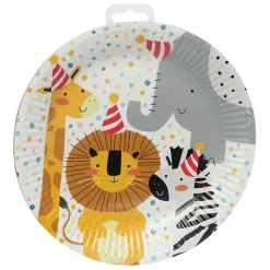 Papieren Bordjes Safari, 8st.