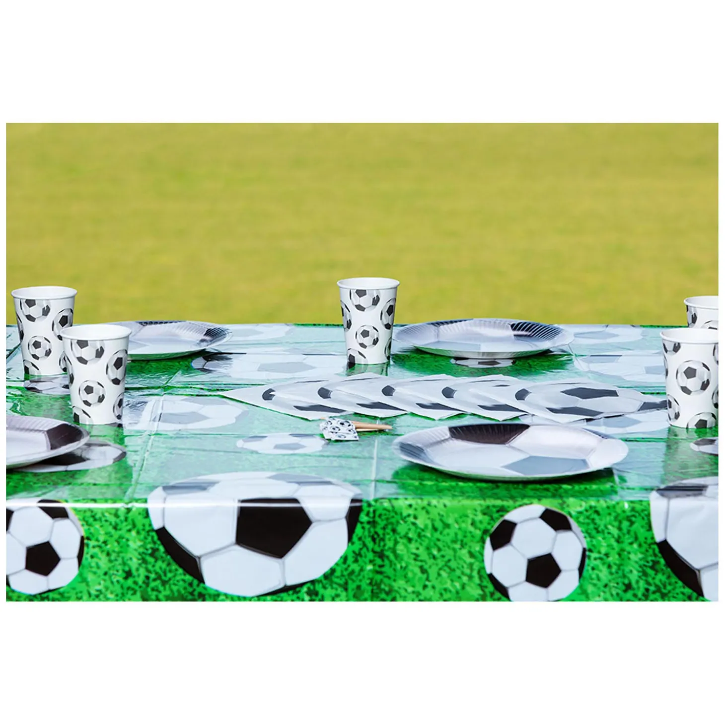 Papieren Bordjes Voetbal, 10st.