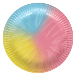 Papieren Feest Borden 23cm, 10st.