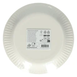 Papieren Feest Borden 23cm, 10st.