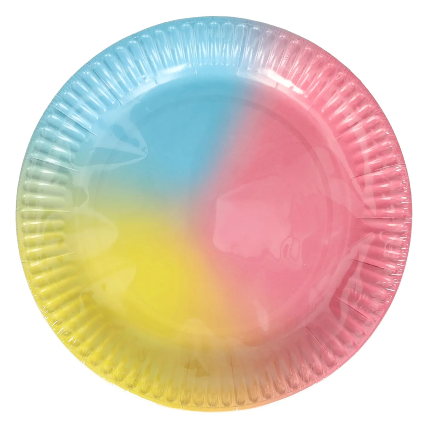 Papieren Feest Borden 18cm, 10st.