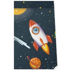 Papieren Feestzakjes FSC Raket Ruimte, 4st.