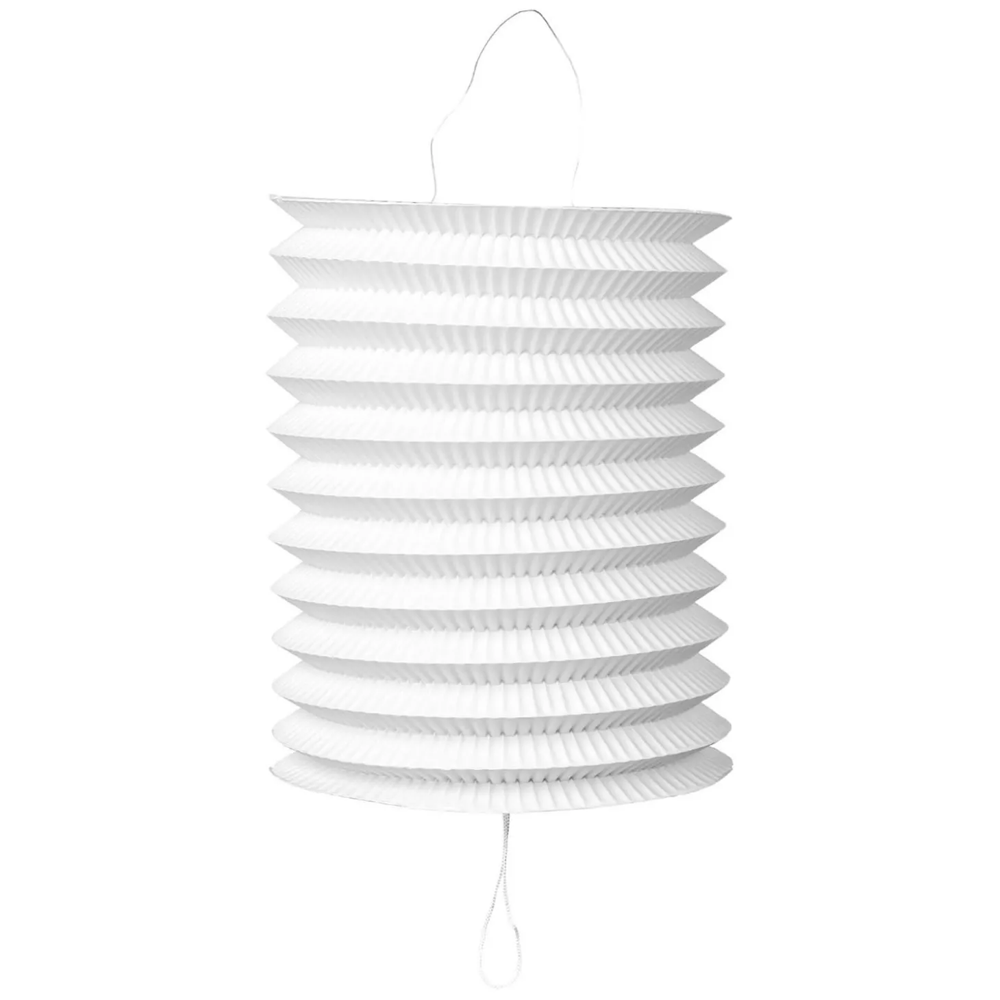 Papieren Lantaarn Wit, 16cm