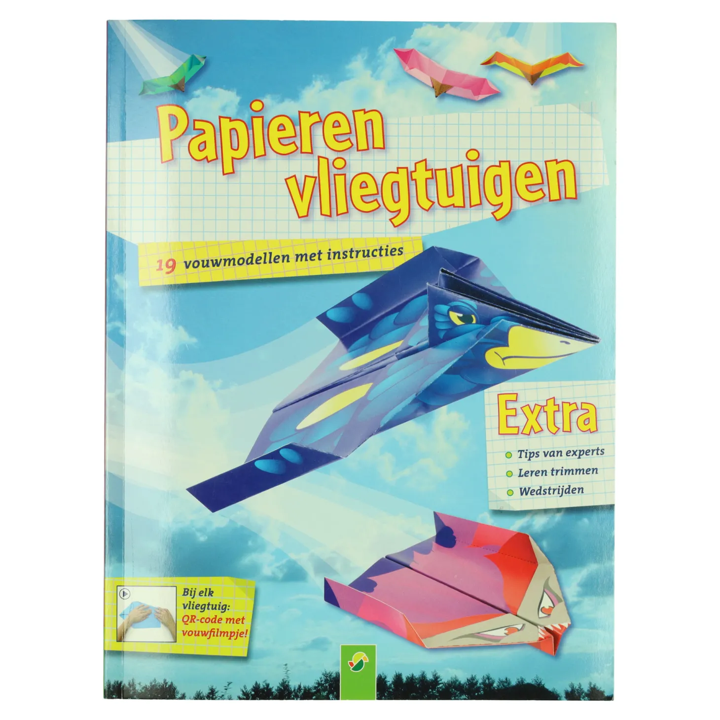 Papieren Vliegtuigen - 19 Vouwmodellen