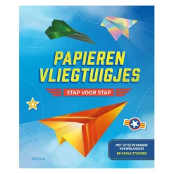 Papieren Vliegtuigjes - Stap Voor Stap