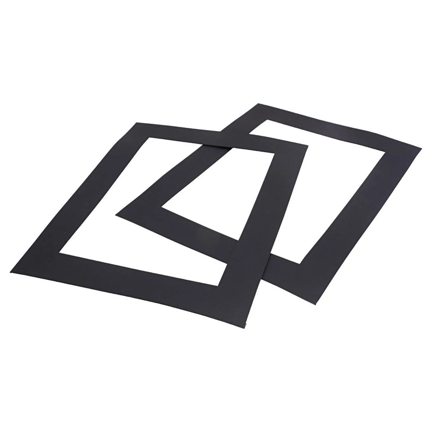 Passepartouts Zwart A4, 100st.