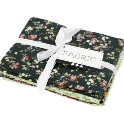 Patchwork Stof Groen 45x55cm, 4st.