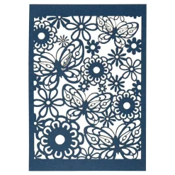 Patroonkarton Blauw, 10st.