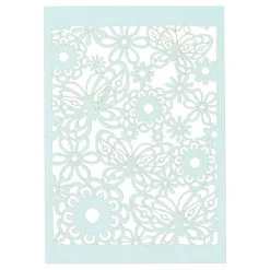 Patroonkarton Lichtblauw, 10st.