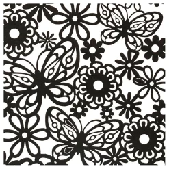 Patroonkarton Zwart, 10st.