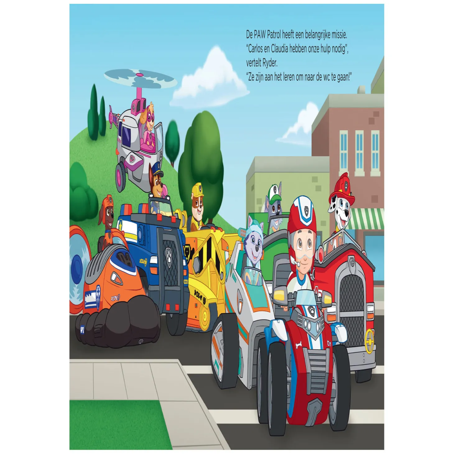 PAW Patrol - De WC Patrol Kartonboek