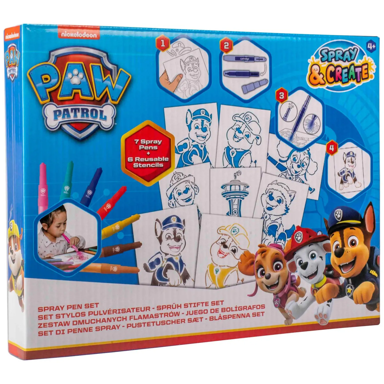 PAW Patrol Blaaspennen Set
