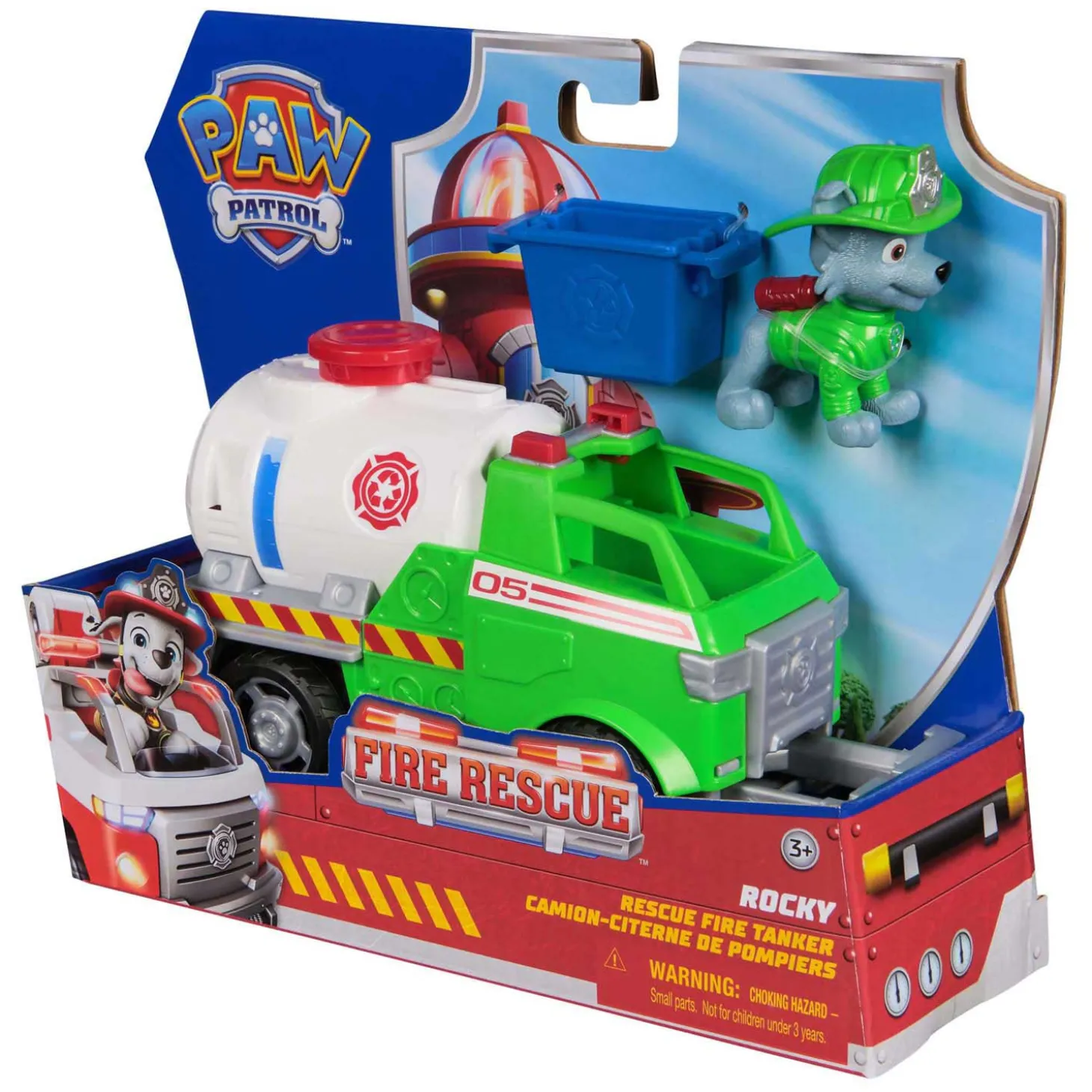 PAW Patrol Fire Rescue Voertuig - Rocky