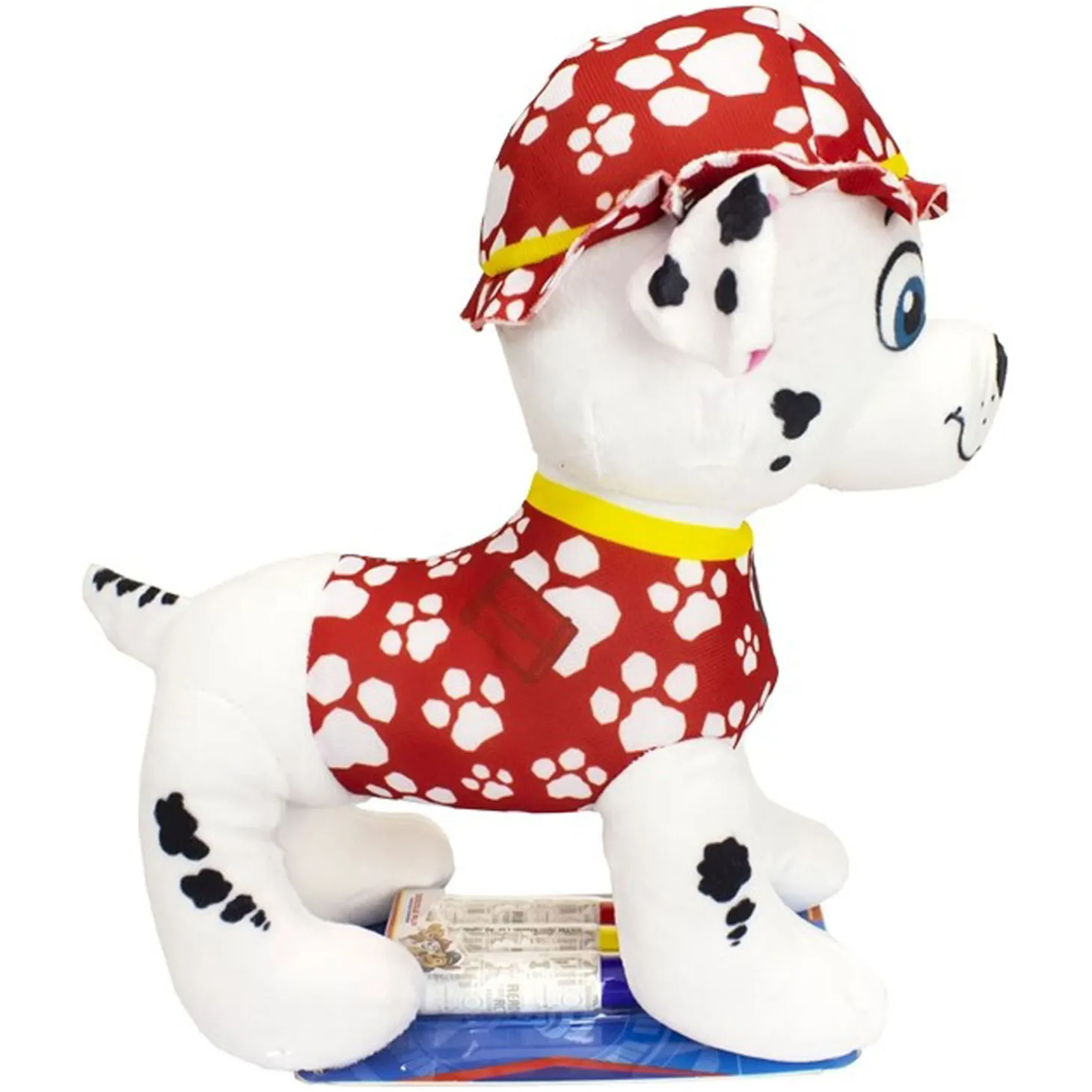 PAW Patrol Inkleur Knuffel met Stiften - Marshall