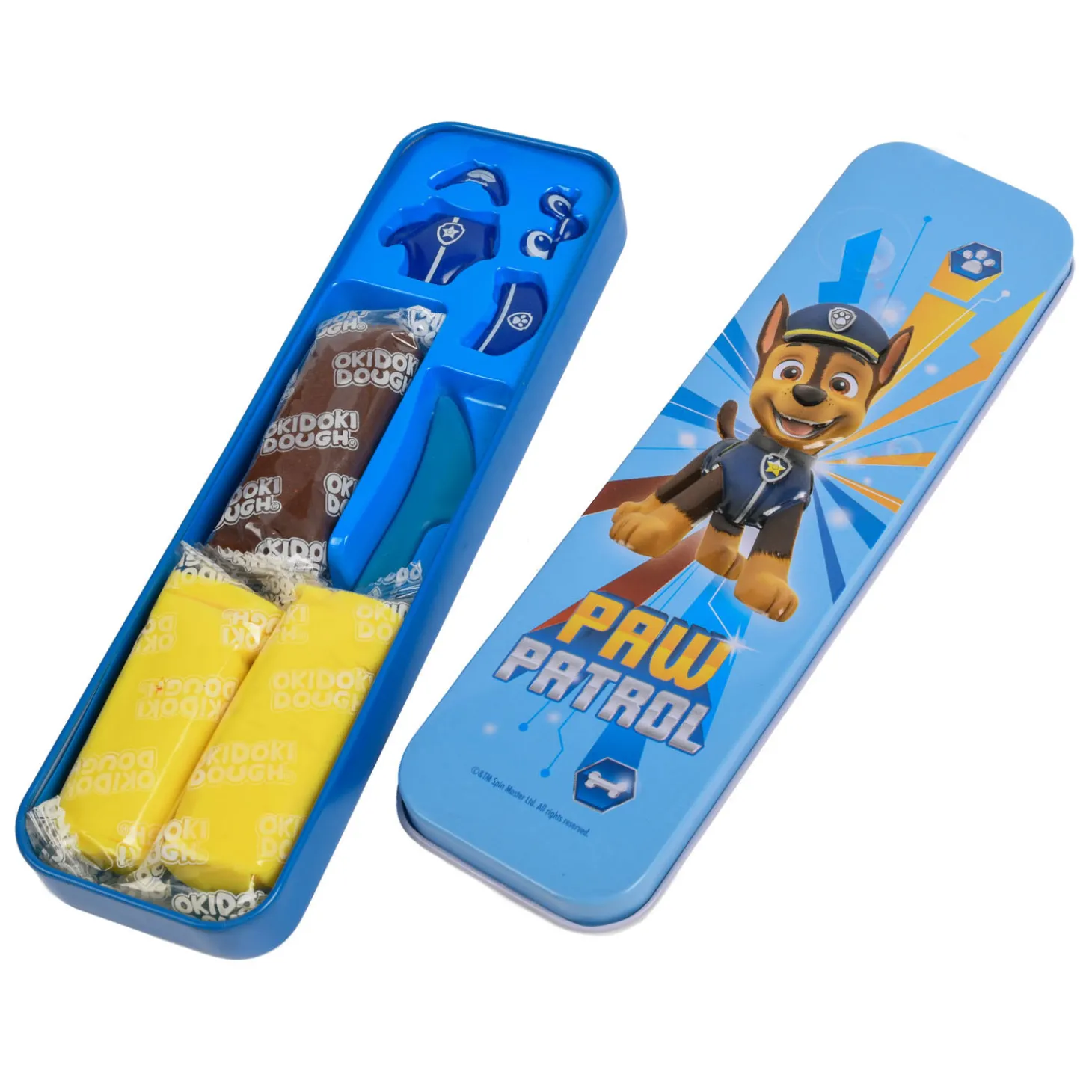 PAW Patrol OkiDoki Klei Bewaarblik 3D met Accessoires