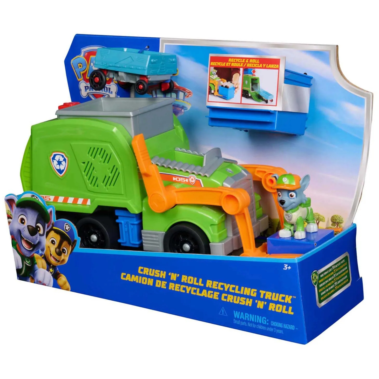 PAW Patrol Rocky's Recycletruck