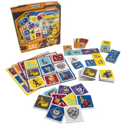 PAW Patrol Rubble & Crew 3in1 Memo Lotto Domino