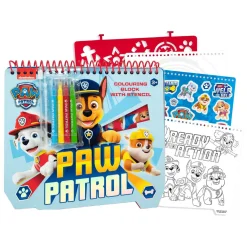 PAW Patrol Stencil Tekenblok A4