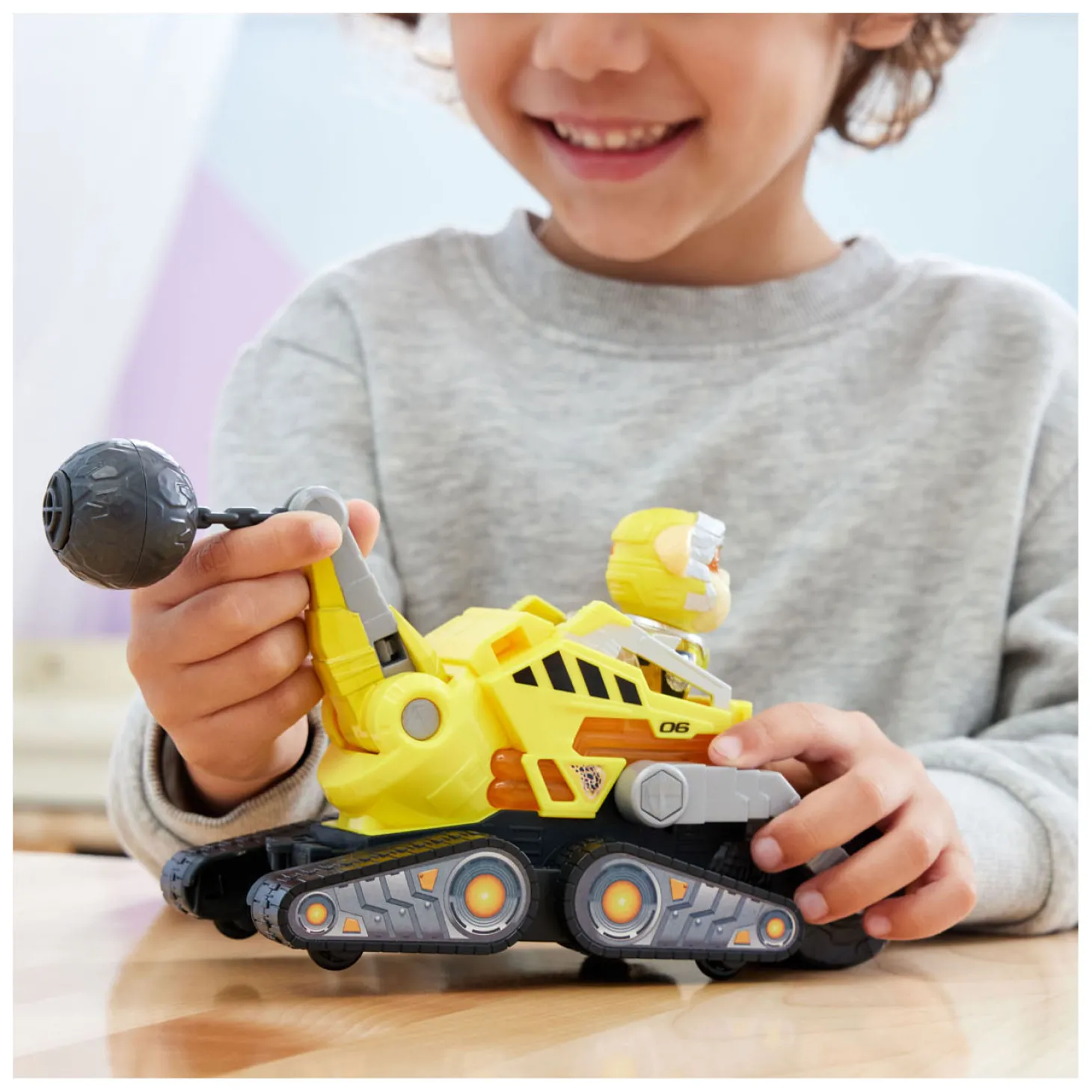 PAW Patrol The Mighty Movie Reddingsvoertuig - Rubble