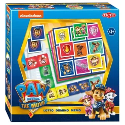 PAW Patrol The Movie 3-in-1 : Memo-Lotto-Domino