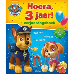 PAW Patrol Verjaardagsboek - Hoera, 3 jaar!