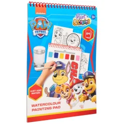 Paw Patrol Water Verfset Boek - incl Kwast