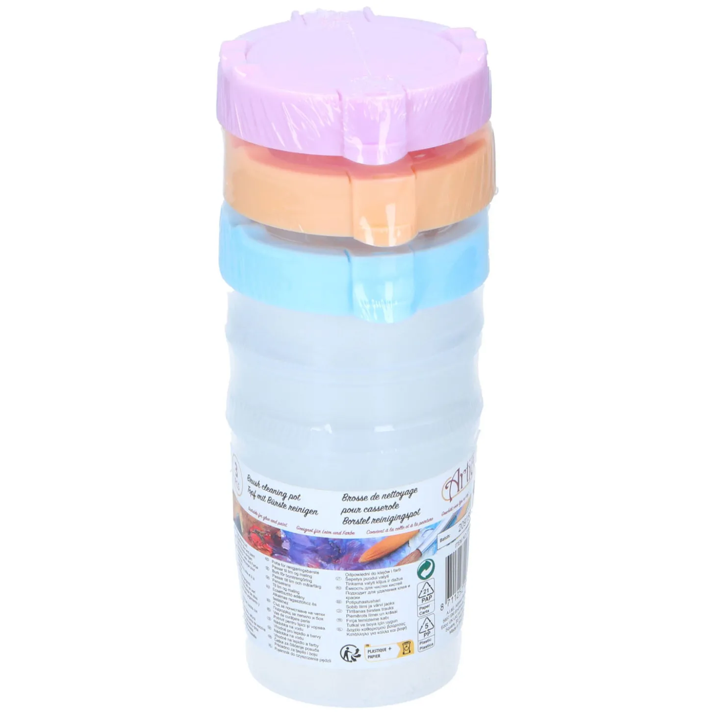 Penseel Reinigingspot, 3st.