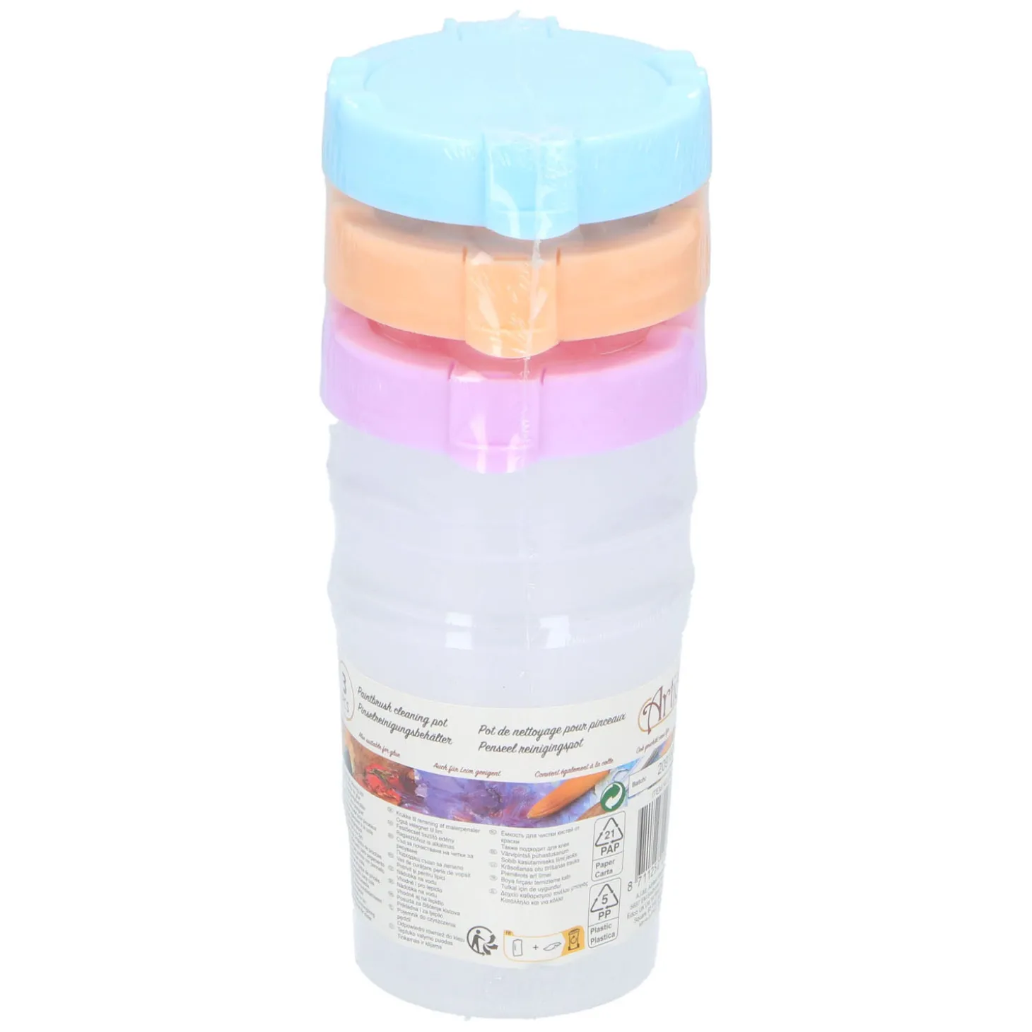 Penseel Reinigingspot, 3st.