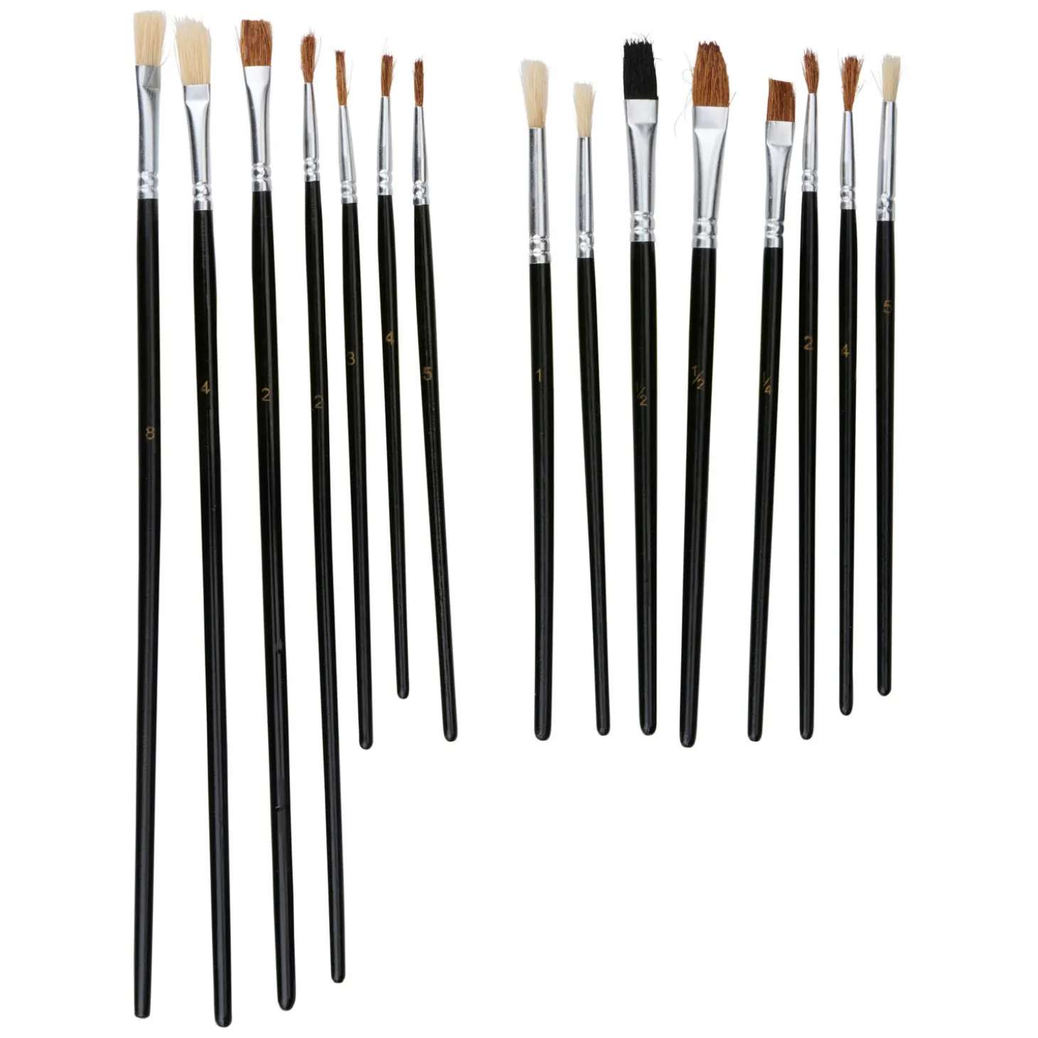 Penselen en Palet, 16dlg.